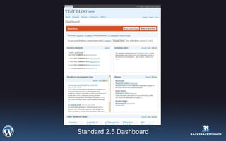 Standard 2.5 Dashboard 