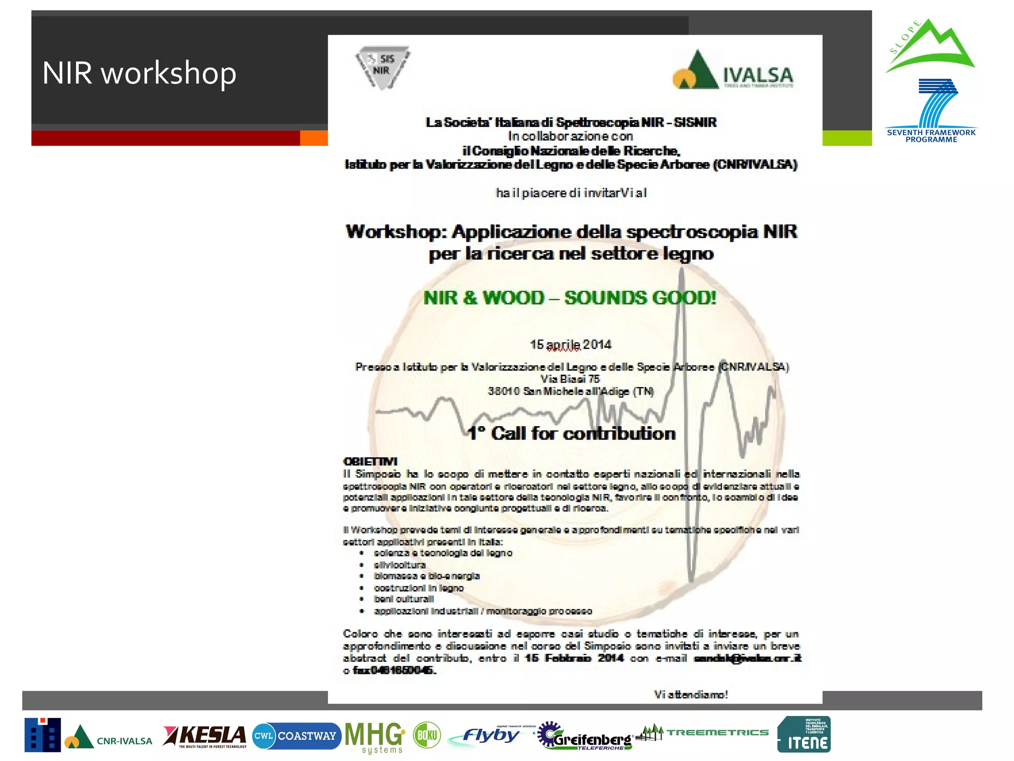 NIR workshop

 
