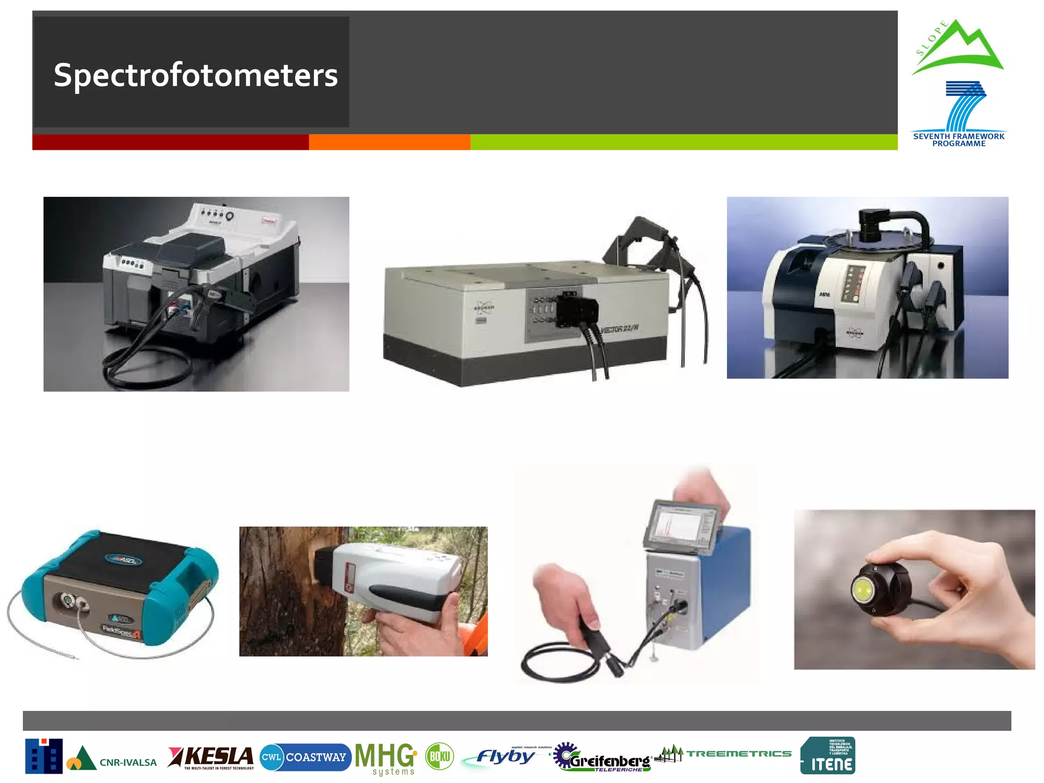 Spectrofotometers

 