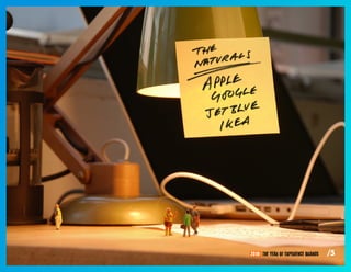 2010: THE YEAR OF EXPERIENCE BRANDS   /5
 