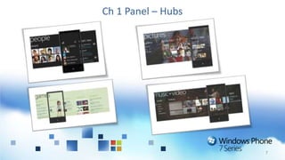Ch 1 Panel – Hubs




                    7
 