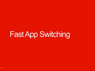 Fast App Switching


30   Windows Phone.
 