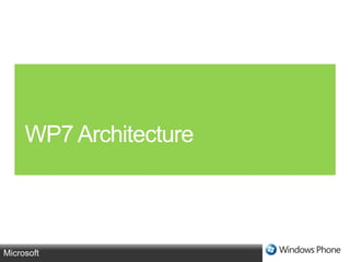 WP7 Architecture