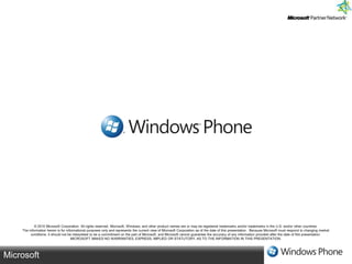 Windows Phone 7 Architecture Overview