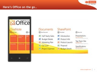 Here ’s Office on the go.. 