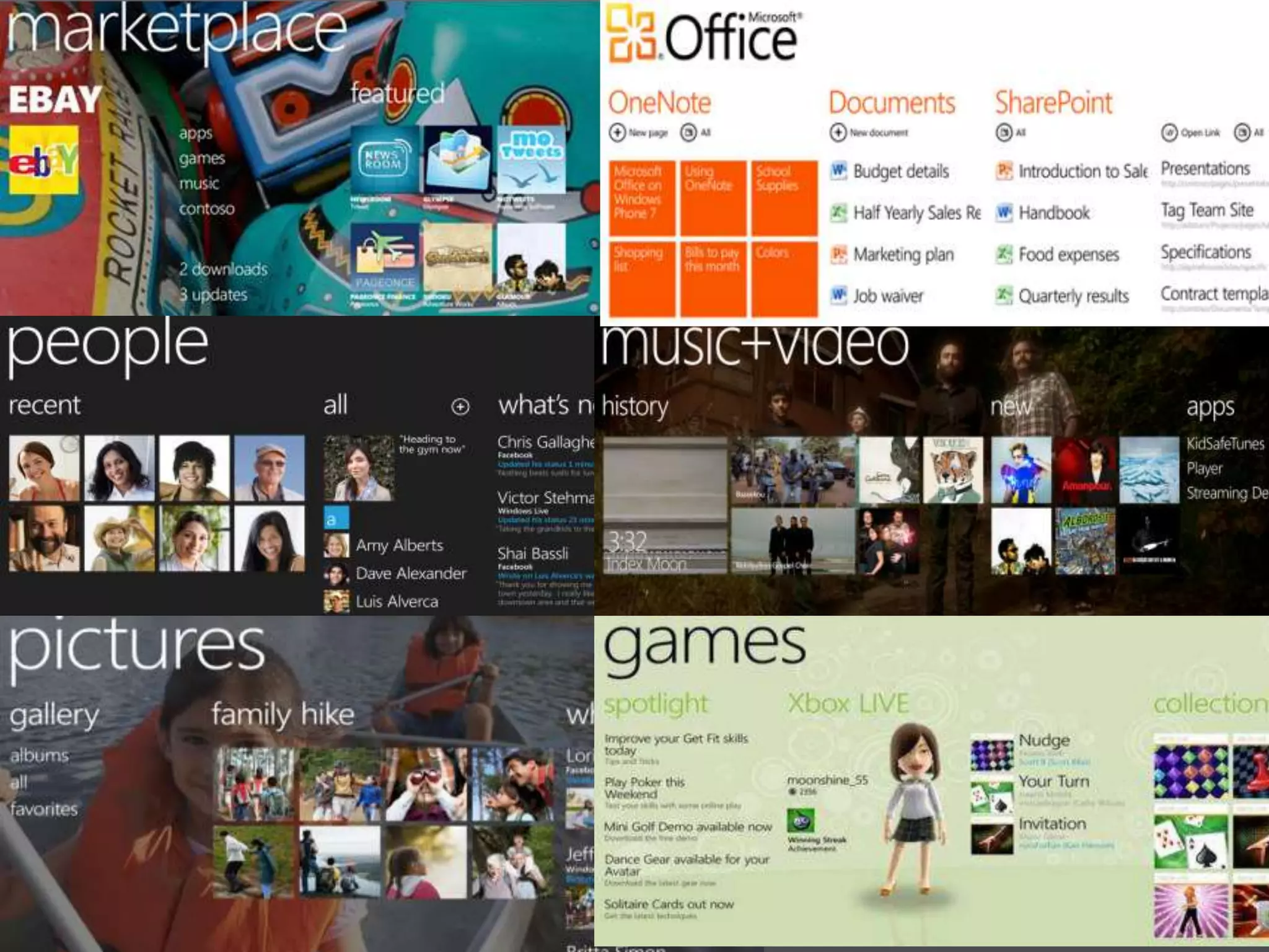 Modern application UI framework