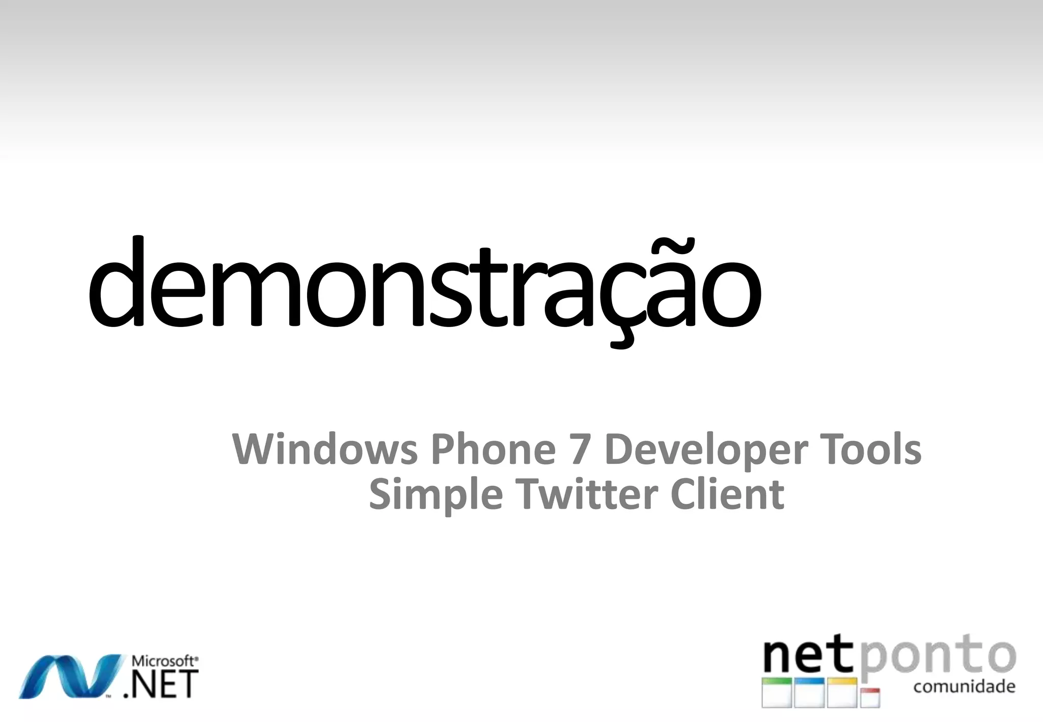 Modern XAML/event-driven application UI framework