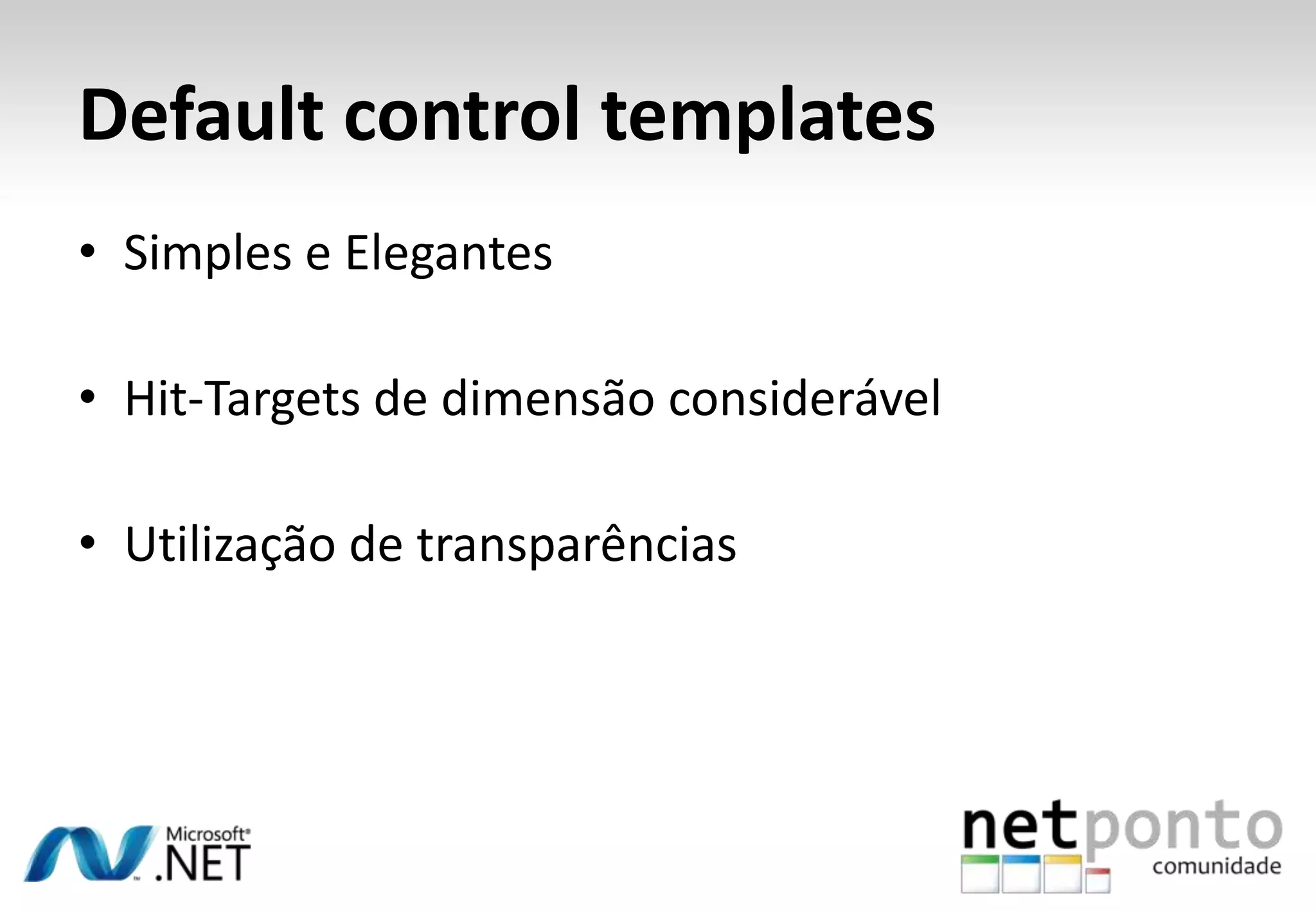 Rapid creation of visually stunning apps