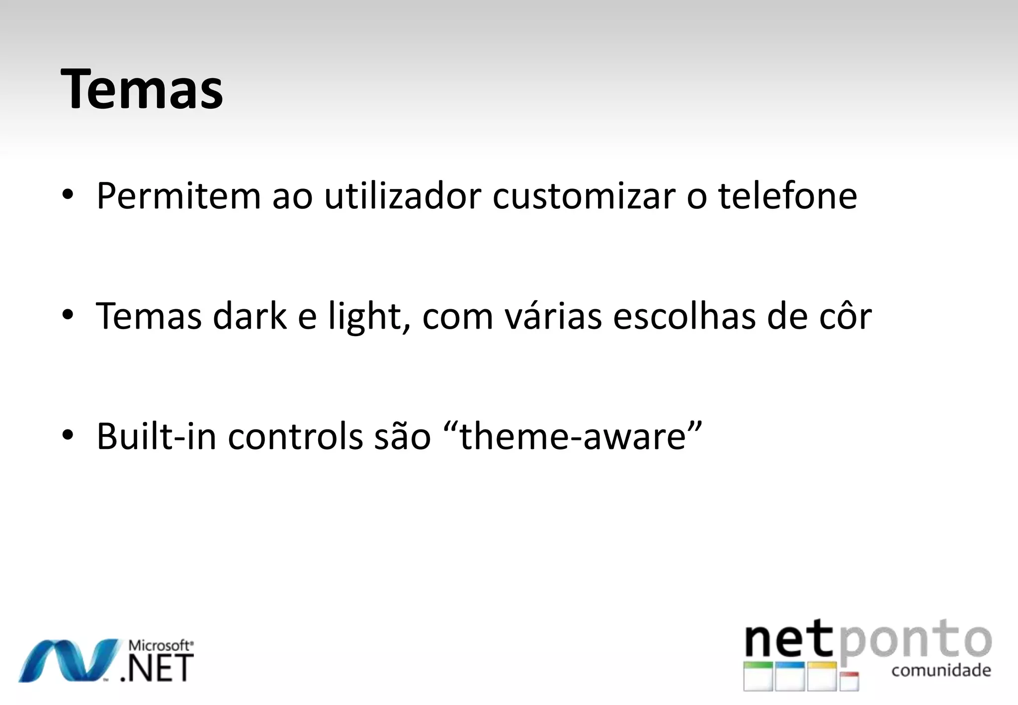 Metro-themed UI controls
