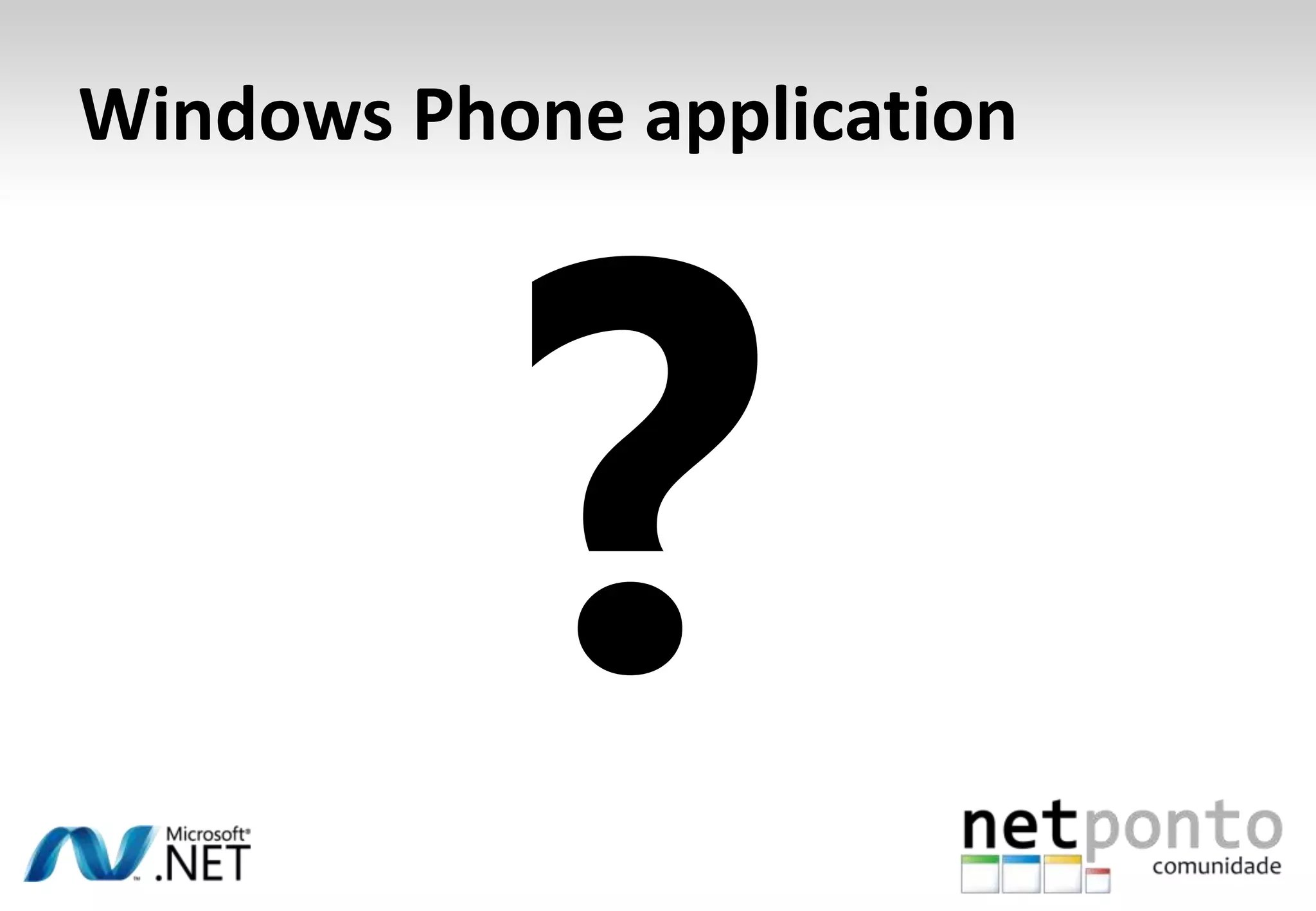Integração com o OSHub integrationPodemoscontribuirparaos hubsLaunchers (fire and forget)SMS, email, web browser, maps, dialer, search, etcChoosers (retorno de informação)Picture, contact, camera, etc