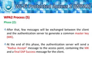 The primary enhancement over WPA is the use of the AES (Advanced Encryption Standard) algorithm.Personal