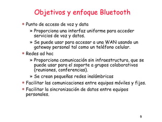 Redes WPAN Bluetooth | PDF