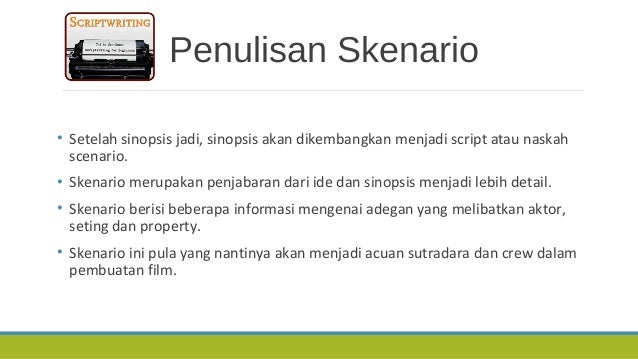 Tahap pra produksi film