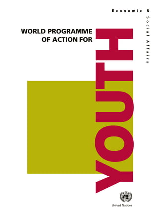 YOUTH
WORLD PROGRAMME
OF ACTION FOR
 