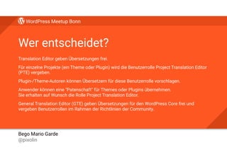 WordPress auf Deutsch