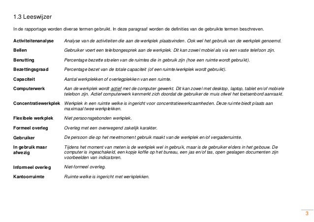 Voorbeeld Rapportage méét werkplekbezetting v2.0