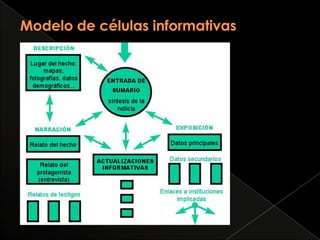 Modelo de células informativas