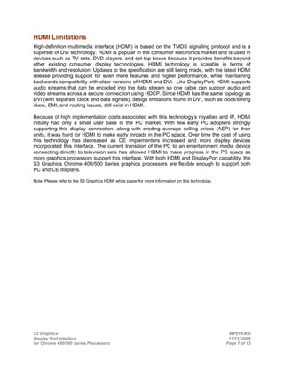 GPU - DisplayPort Interface | PDF