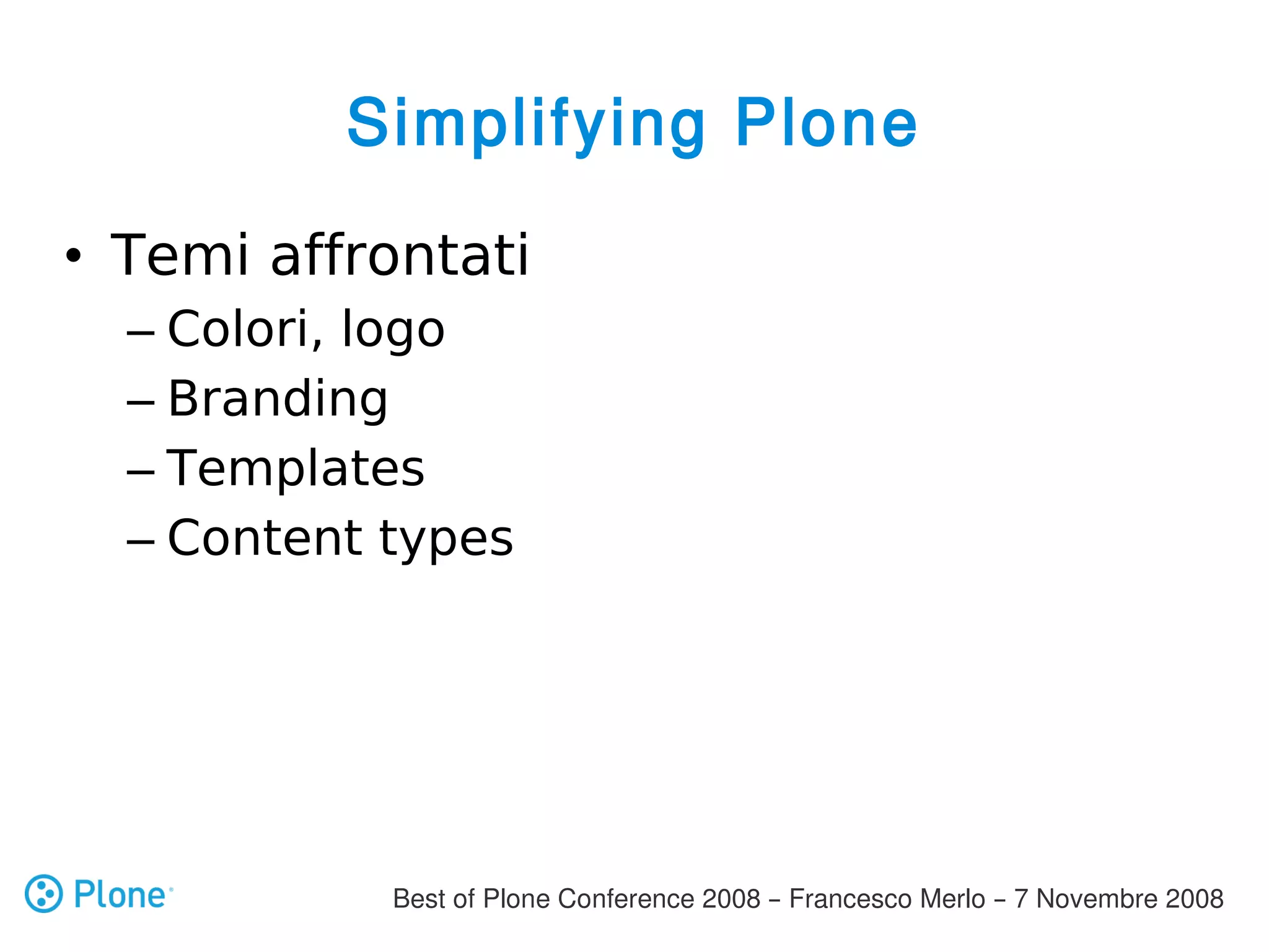Best Of Plone Conference