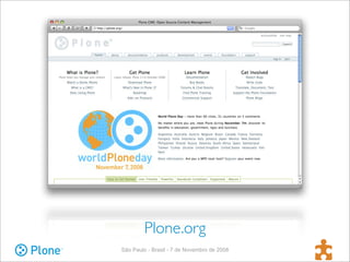 Simplifique a Gestão de Conteúdo usando o Plone