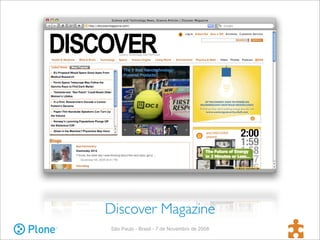 Simplifique a Gestão de Conteúdo usando o Plone