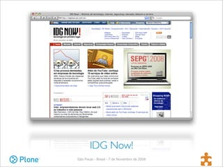Simplifique a Gestão de Conteúdo usando o Plone