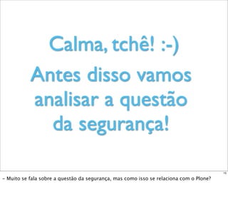 Garantia de Continuidade