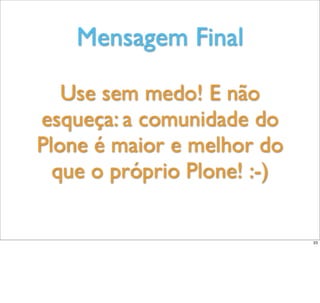 Garantia de Continuidade