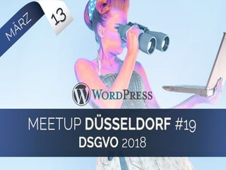 DSGVO - WP-Meetup Düsseldorf