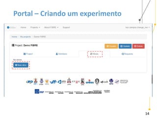 14
Portal – Criando um experimento
 