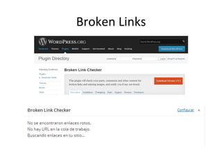 Broken	
  Links	
  
 