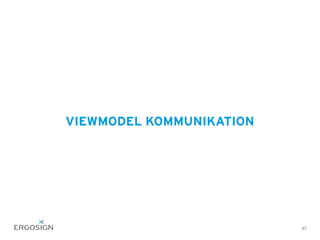 VIEWMODEL KOMMUNIKATION
87
 