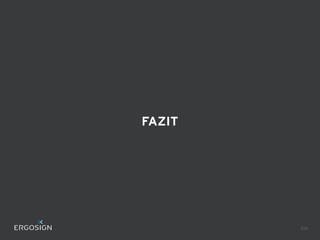 FAZIT
106
 