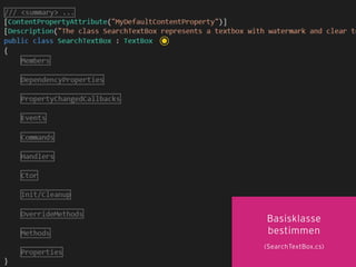 25
Basisklasse
bestimmen
(SearchTextBox.cs)
 