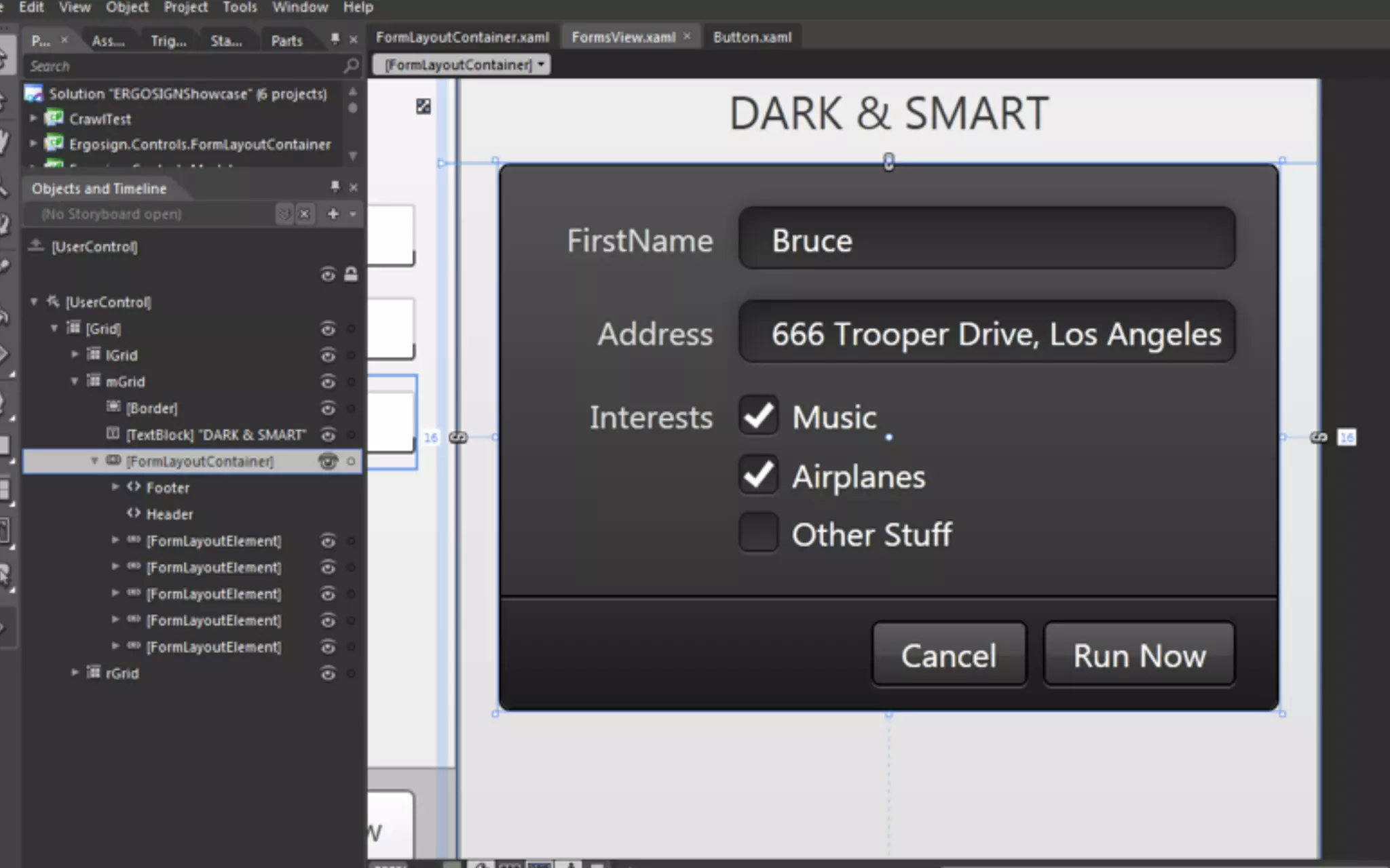 Custom Layout Container




                          86
 