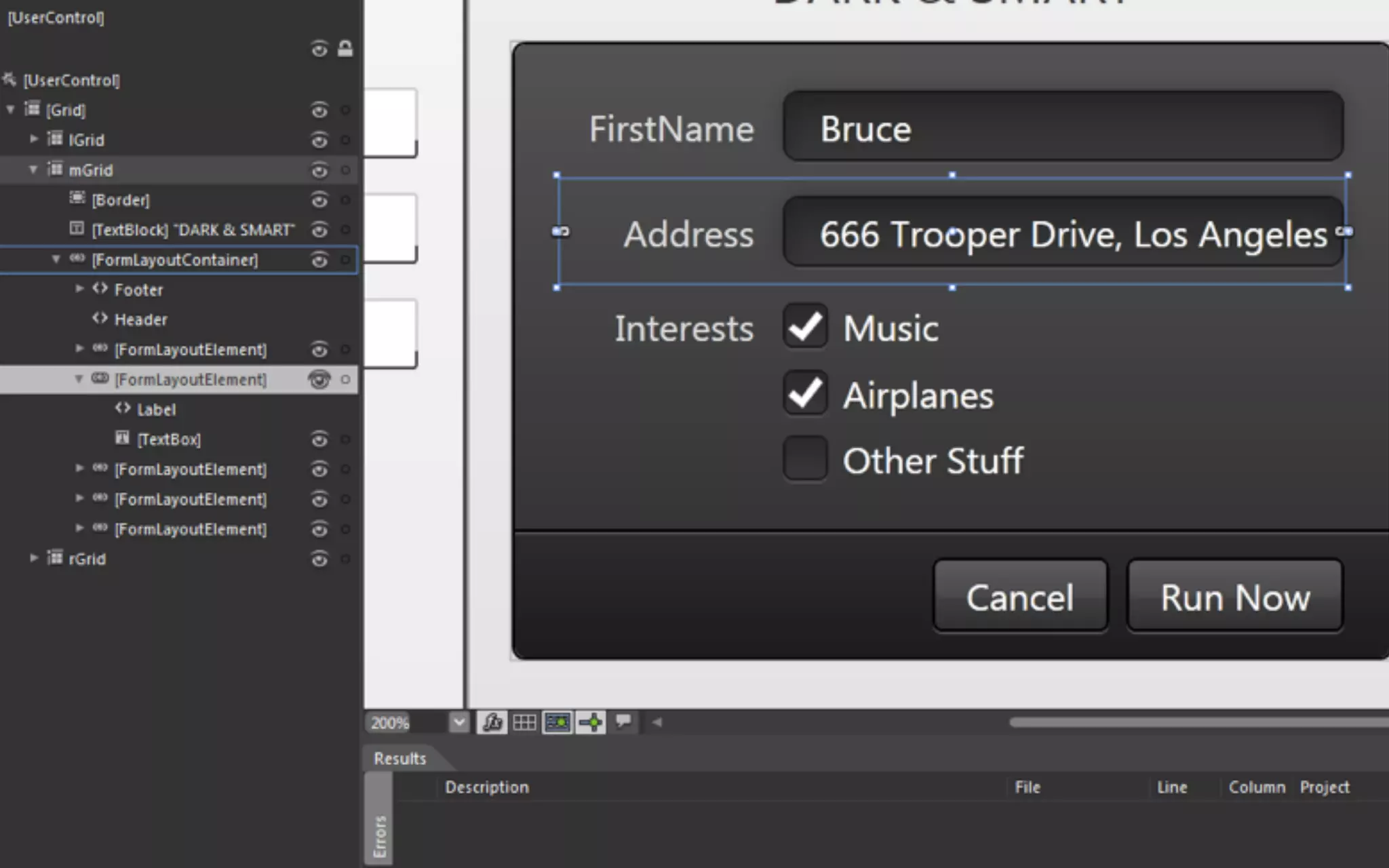 Custom Layout Container




                          87
 