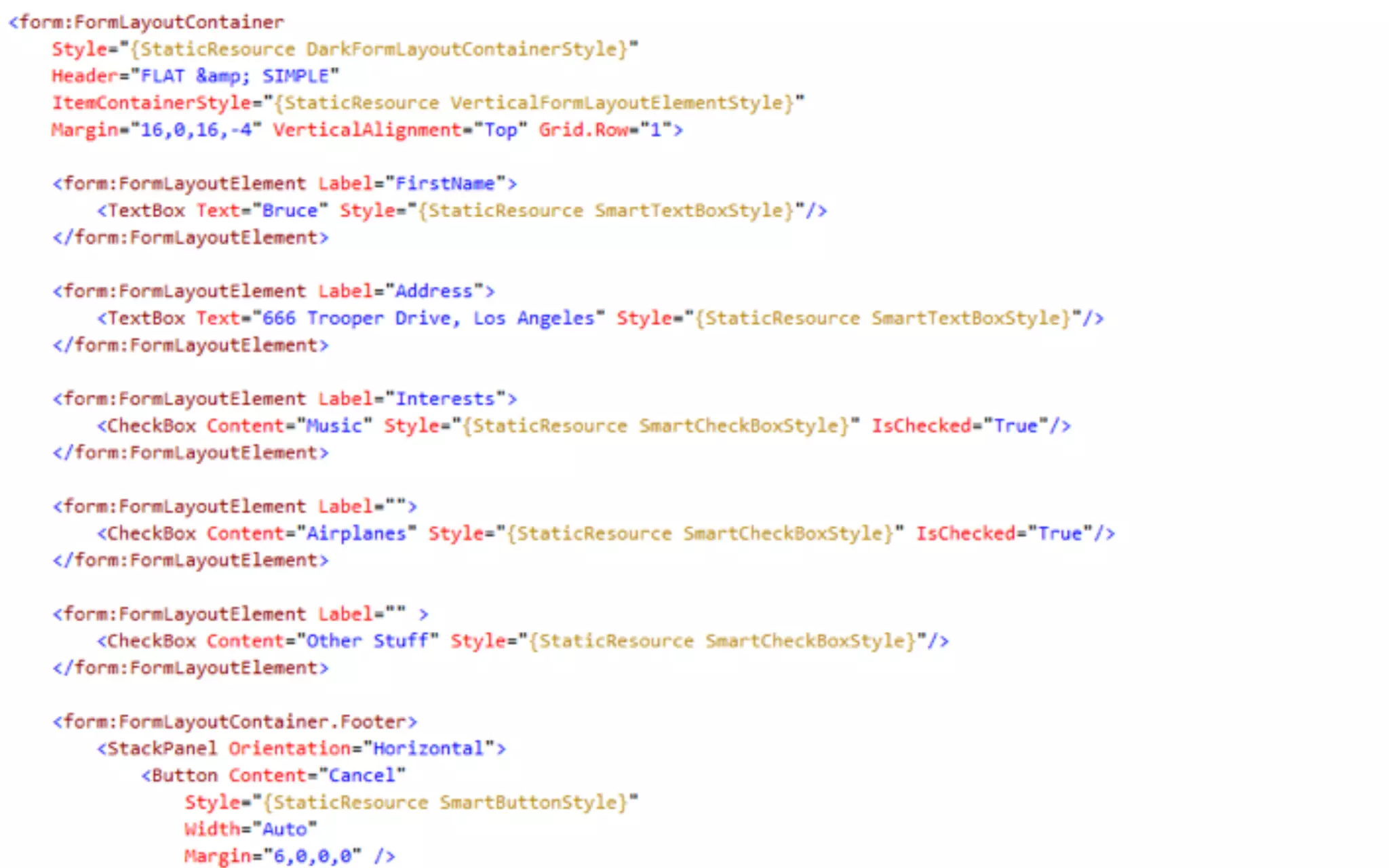 Custom Layout Container




                          88
 