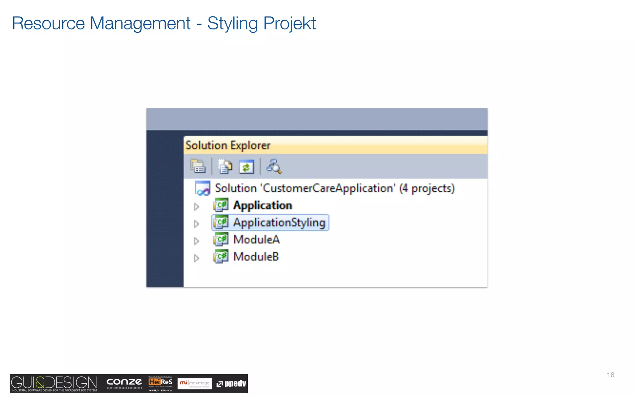 Resource Management - Styling Projekt




                                        18
 