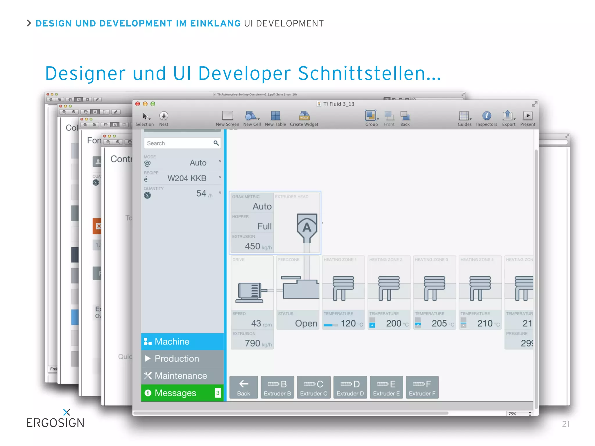 DESIGN UND DEVELOPMENT IM EINKLANG UI DEVELOPMENT

Designer und UI Developer Schnittstellen...

21

 