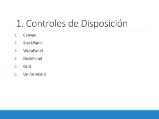 WPF 03 - controles WPF | PDF