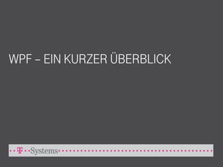 WPF 3D Programmierung