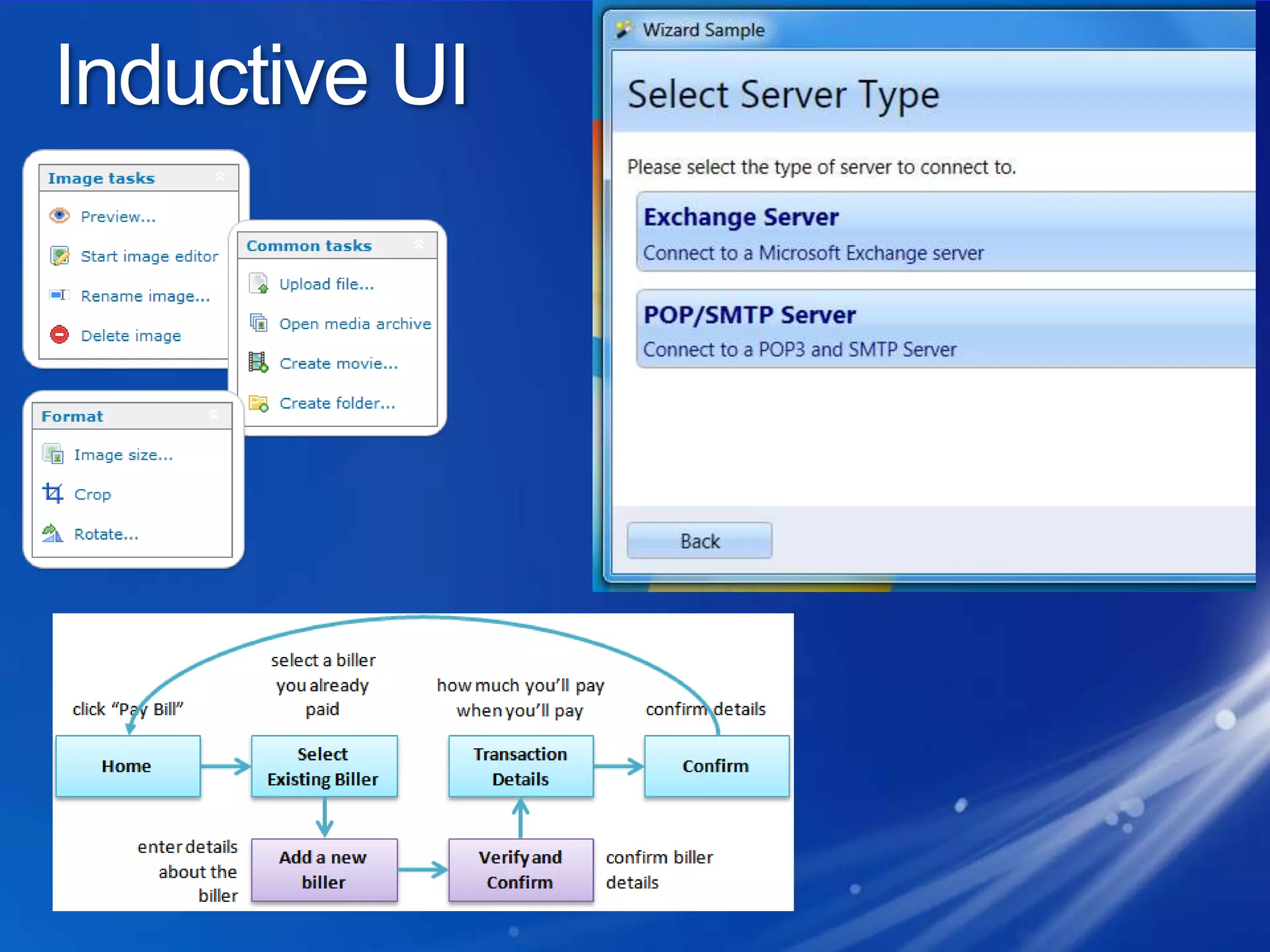 Inductive UI