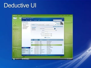 Deductive UI