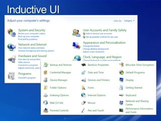Inductive UI