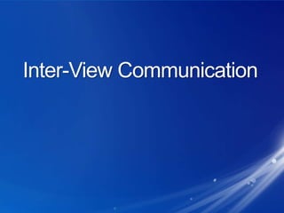 Inter-View Communication