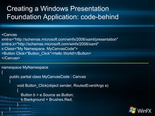 Wpf architecture | PPT