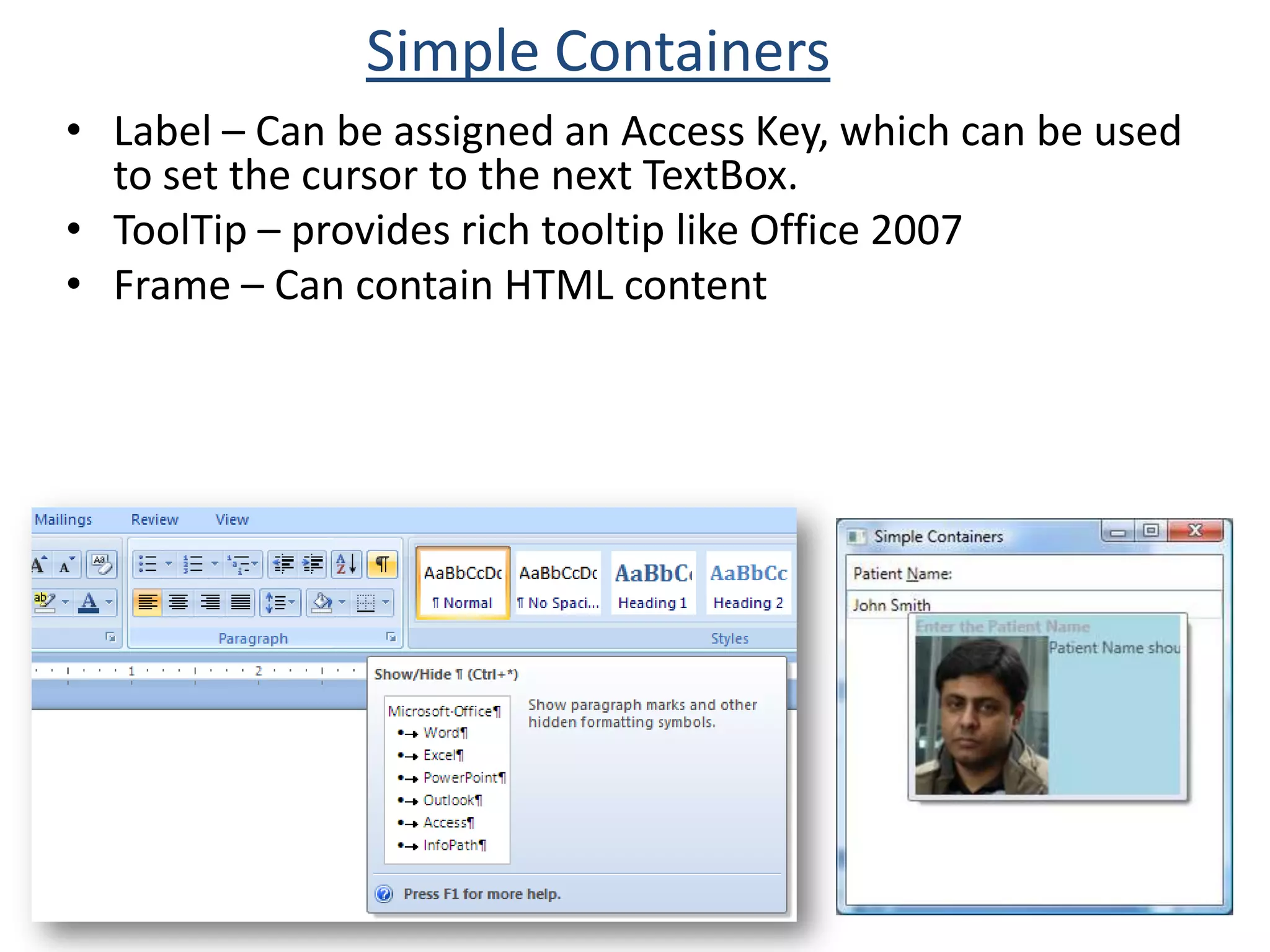 .NET Framework 3.0 includes 