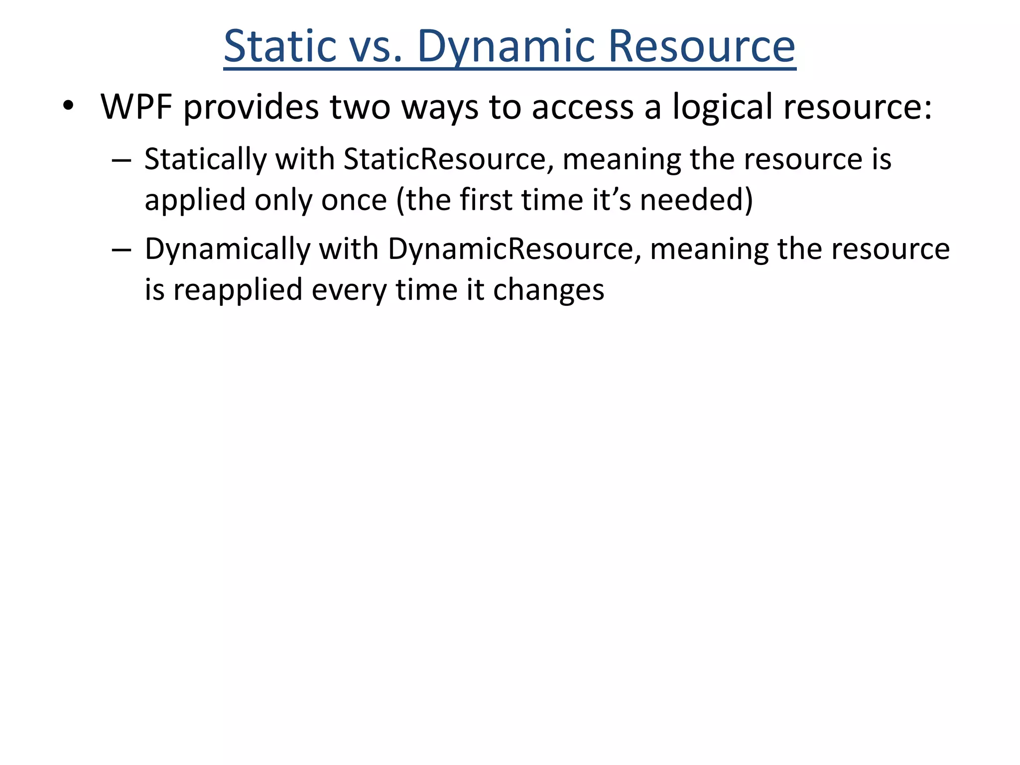 Windows – collection of windows of app