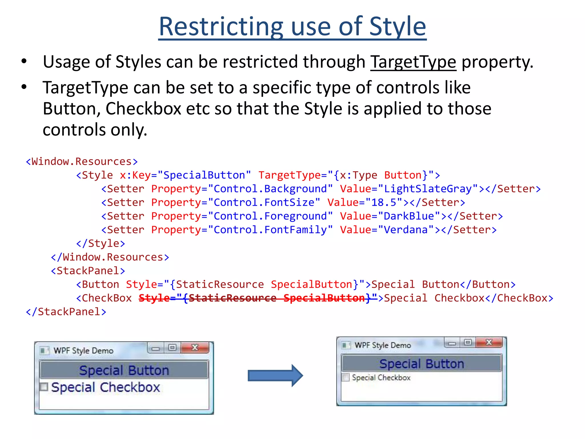 Run – starts the app