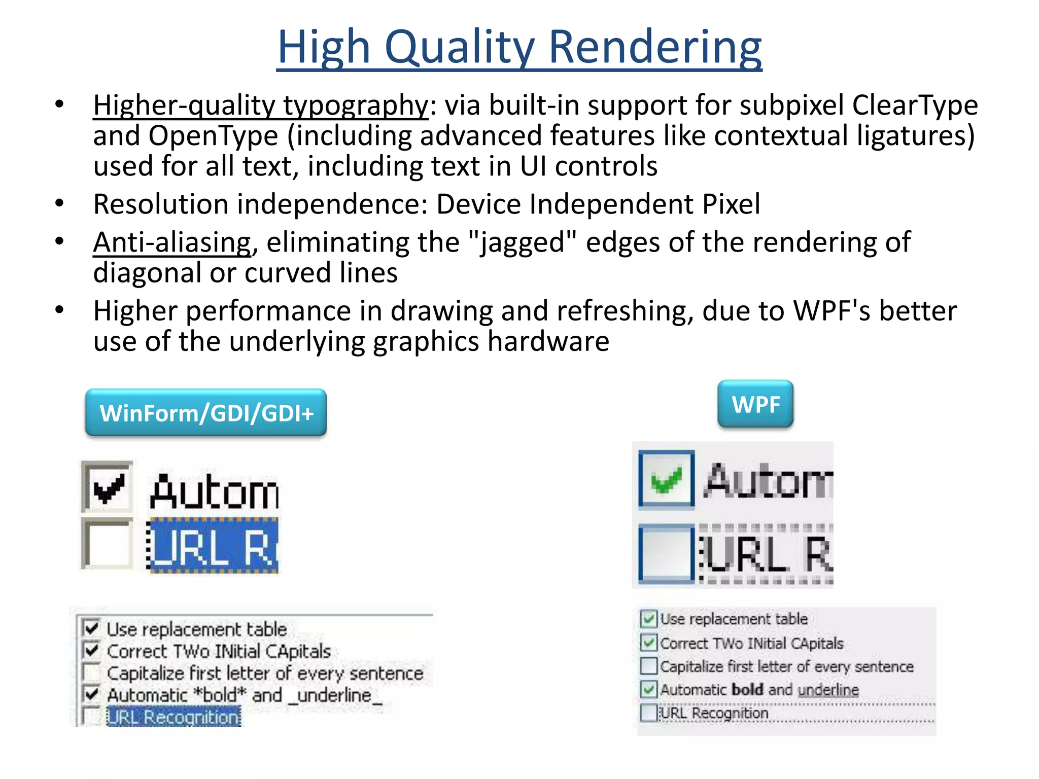 Order of Window events1. Constructor is called.2. Window.Initialized event is raised.3. Window.Activated event is raised.134. Window.Loaded event is raised.5. Window.ContentRendered event is raised.6. User interacts with the window.7. Window.Closing event is raised.8. Window.Unloaded event is raised.9. Window.Closed event is raised.